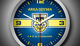 Galeria naszych prac, w kategorii Projektowanie graficzne Projekt zegara dla Arka Gdynia SSA, autor Mariusz Mazurczak